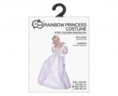 Strój dla dzieci Tęczowa Księżniczka rozm.120/130
