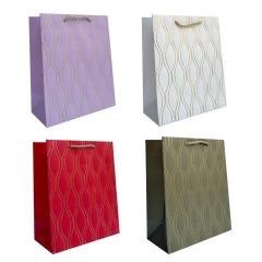 Torebka prezentowa uniwersalna S brokat MIX