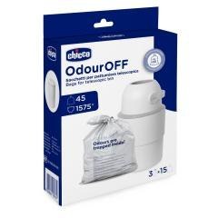 Worki do teleskopowego kosza na pieluchy 45szt