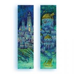 Zakładka kartonowa - Turkusowe Obserwatorium