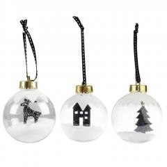 Bombka ze sztucznym śniegiem