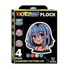 Diamond Dotz - Adults Flocked Neon Anime Girls
