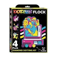Diamond Dotz - Adults Flocked Neon Retro Classic
