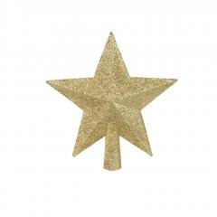 Gwiazda choinkowa złota
