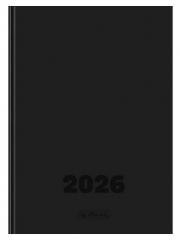 Kalendarz 2026 B5 dzienny Szefa DTP czarny HERLITZ
