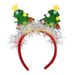 Opaska na głowę choinki