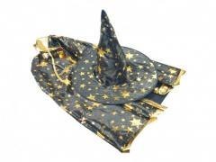 Płaszcz i kapelusz czarownicy