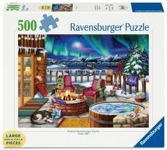 Puzzle 2D: Zorza polarna 500el