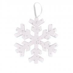 Śnieżynka lśniąca 20cm