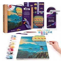 Zestaw do malowania i modelowania 3D Lot balonem