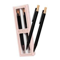Długopis + ołówek Dyplomat czarny Gift Box