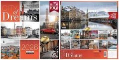 Kalendarz 2026 ścienny Classic City of Dreams