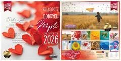 Kalendarz 2026 ścienny Classic Dobrych myśli