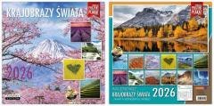 Kalendarz 2026 ścienny Classic Krajobrazy świata