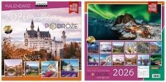 Kalendarz 2026 ścienny Classic Podróże