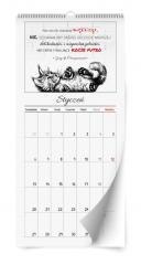 Kalendarz 2026 ścienny notatnikowy