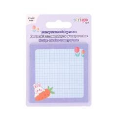 Karteczki samoprzylepne 73x73mm 50K fioletowe