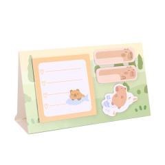 Karteczki samoprzylepne Kapibara z rybką