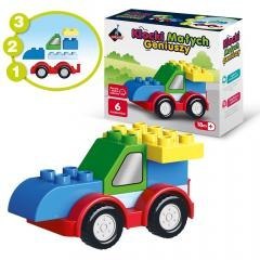 Klocki małych geniuszy Autko 6el