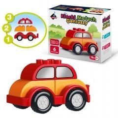 Klocki małych geniuszy Autko 6el