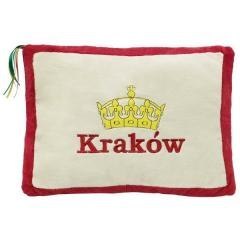 Poduszka Kraków czerwona 34x24cm