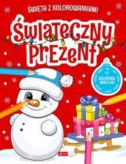 Święta z kolorowankami. Świąteczny prezent