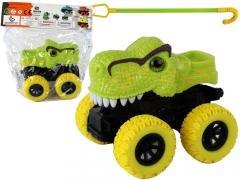 Terenówka pchacz Tyranozaur zielony