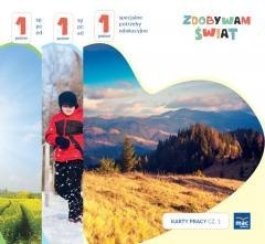 Zdobywam świat. Karty pracy cz.1-3 Poziom 1