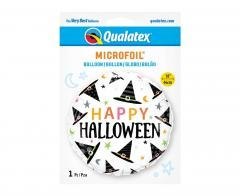 Balon foliowy Happy Halloween kapelusze czarownicy