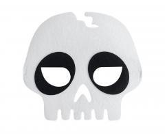 Maska filcowa czaszka 18x16.5cm