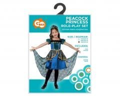 Strój dla dzieci Pawia Księżniczka rozm.130/140cm