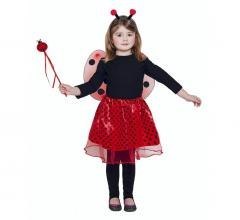 Strój dla dzieci biedronka rozm. 91/120cm