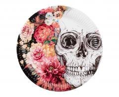 Talerzyki papierowe Day of the dead 23cm 10szt