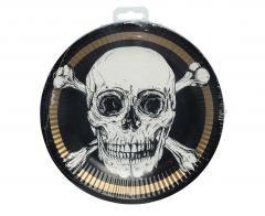 Talerzyki papierowe Piraci 23cm 10szt