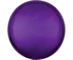 Balon foliowy kula fioletowa 38cm (niepakowany)