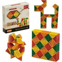 Geometryczny wąż - układanka