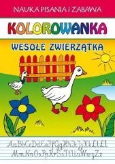 Kolorowanka Wesołe zwierzętka