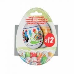 Owijki termokurczliwe na jajka - regionalne 12szt