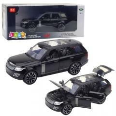 Range Rover z dźwiękiem czarny