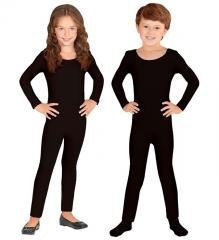 Czarne pełne body dziecięce roz. 140-152cm