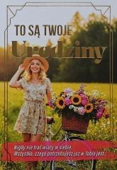 Karnet urodziny z wymiennymi cyframi JCX-235