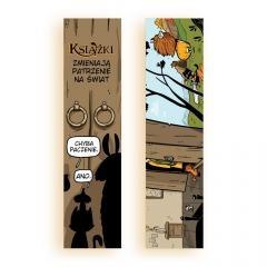 Zakładka kartonowa - Książki zmieniają..