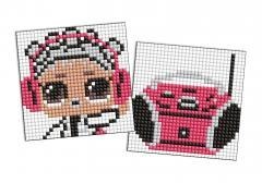 Diamentowa mozaika na magnes - LOL Boombox 9x9cm