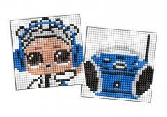 Diamentowa mozaika na magnes - LOL Boombox 9x9cm