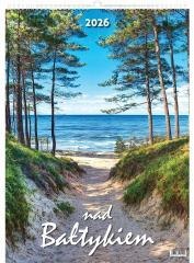 Kalendarz 2026 wieloplanszowy nad Bałtykiem