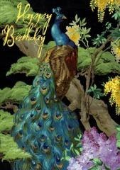 Karnet B6 z kopertą Urodziny Paw