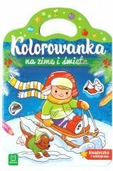 Kolorowanka na zimę i święta