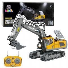 Koparka gąsienicowa RC 11-CH 1:20 żółta