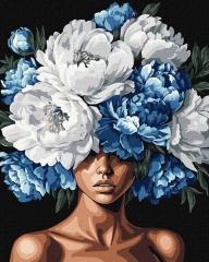 Malowanie po numerach - Rozkwitająca myśl 40x50cm