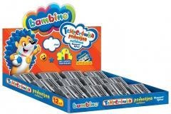 Temperówka podwójna metalowa (12szt) BAMBINO